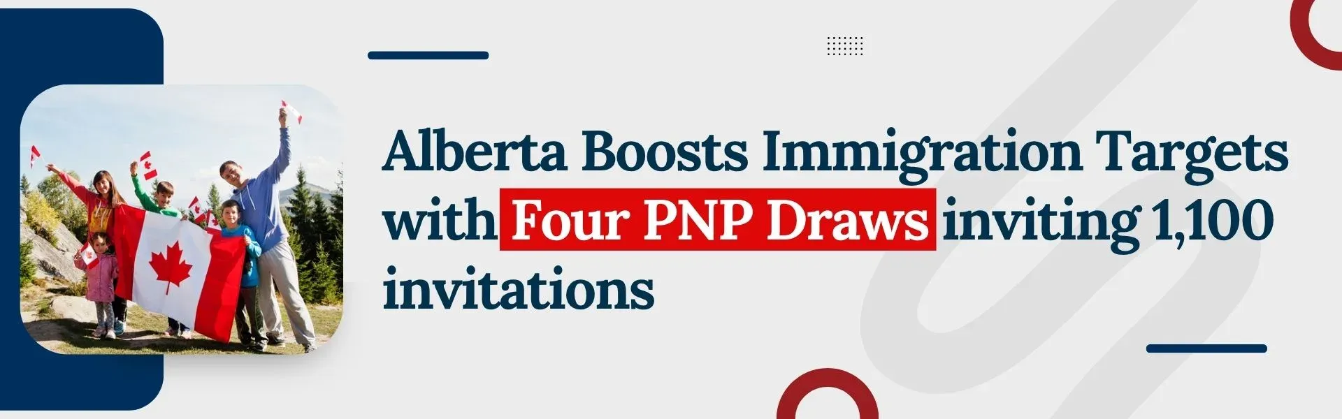 Alberta Boosts Immigration Targets with four PNP Draws inviting 1,100 invitations
